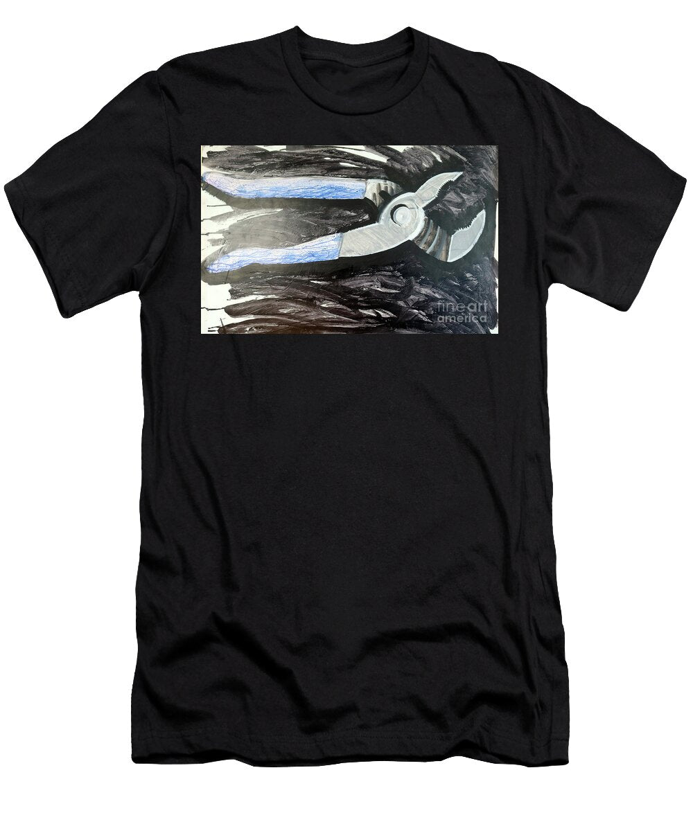 Wrench 2024 Acrylic on Paper Paul Powis T-Shirt