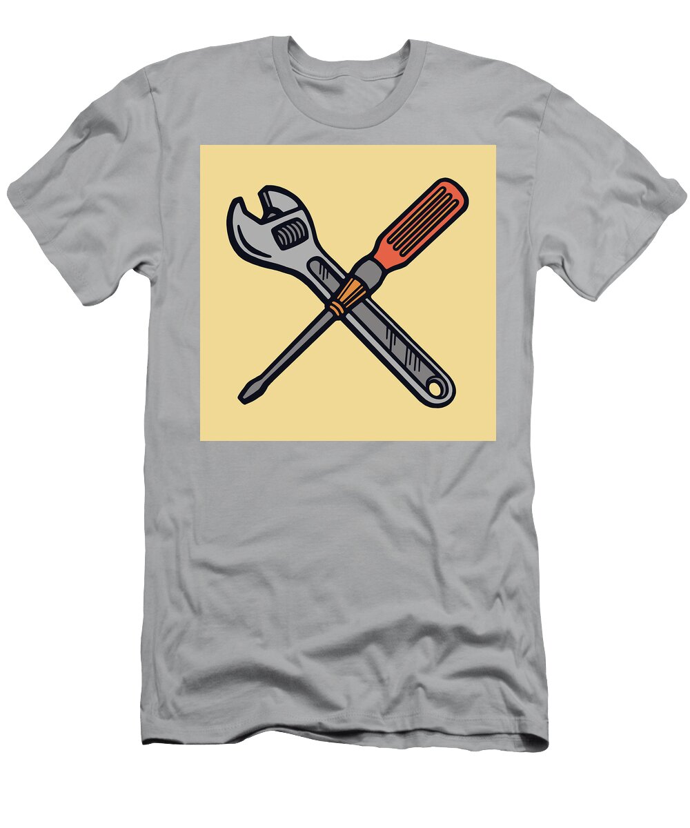 Wrench and Screwdriver Csa Images T-Shirt