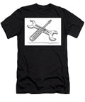 Wrench and Screwdriver Tools Symbol Drawing Frank Ramspott T-Shirt