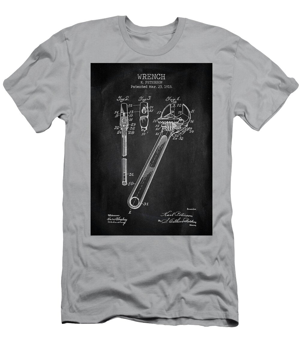 Wrench Chalkboard Denny H T-Shirt