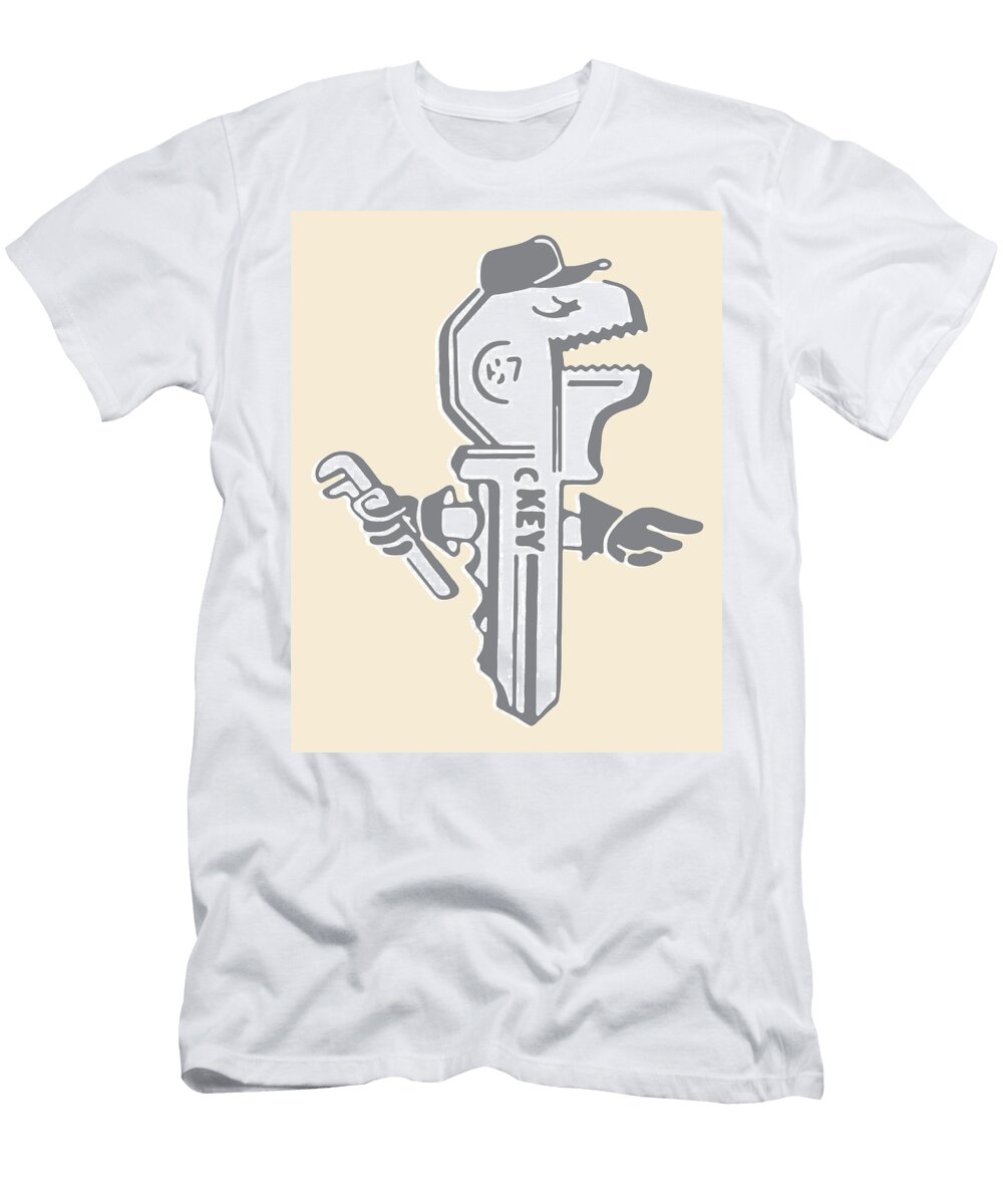 Wrench Key Man Csa Images T-Shirt