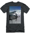 Wright R 3350 Duplex Cyclone Radial Engine on a Lockheed Constel Wernher Krutein T-Shirt