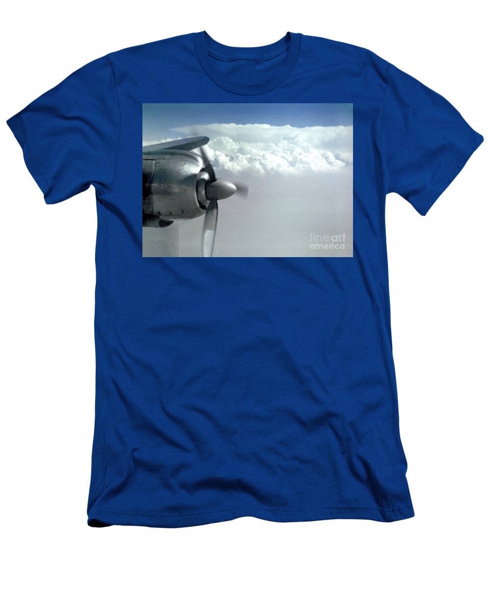 Wright R 3350 Radial Engine Lockheed Constelation Wernher Krutein T-Shirt