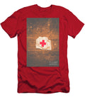 Ww2 Nurse Cap Lying on Wooden Floor Jorgo Photography Wall Art Gallery T-Shirt