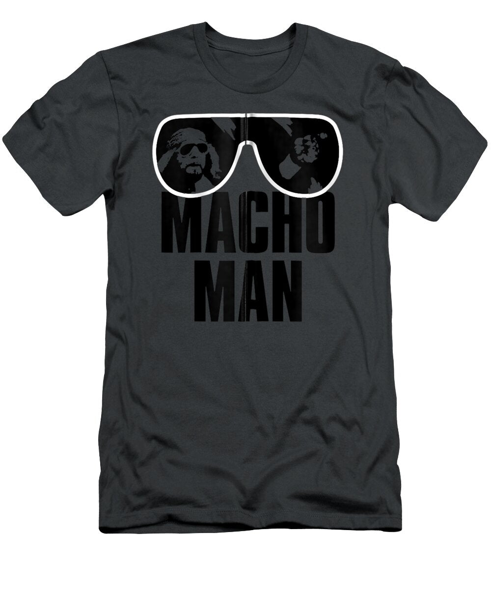 WWE Macho Man Randy Savage Sunglasses Graphic Cobiec Roshn T-Shirt