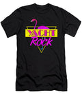 Yacht Rock Party Boat Drinking 80s Faded Vector Deluxe T-Shirt