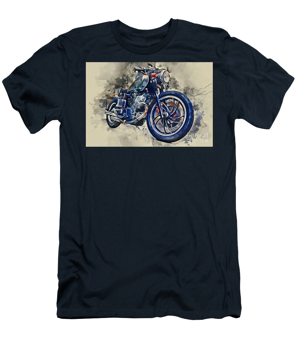 Yamaha Motorbike Ian Mitchell T-Shirt
