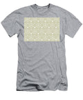 Yellow and White Striped Cube Geometric Pattern Pairs De 2022 Popular Color Even Growth De5494 Petite Pattern Minimal Graphic Designs T-Shirt