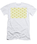 Yellow and White Tessellation Line Pattern 17 Diamond Vogel 2022 Popular Color Fire Dance 0799 Petite Pattern Minimal Graphic Designs T-Shirt