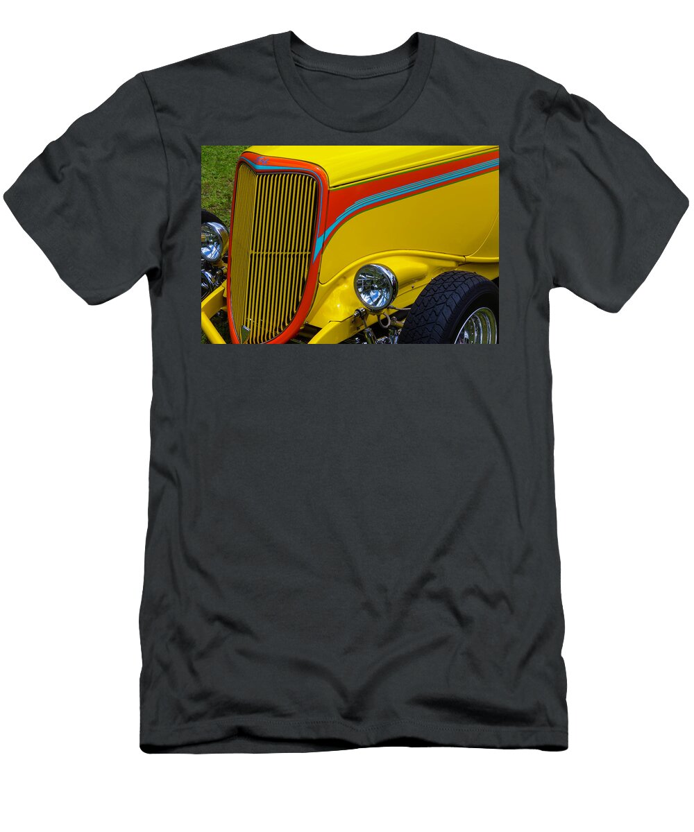 Yellow Ford Hot Rod Garry Gay T-Shirt
