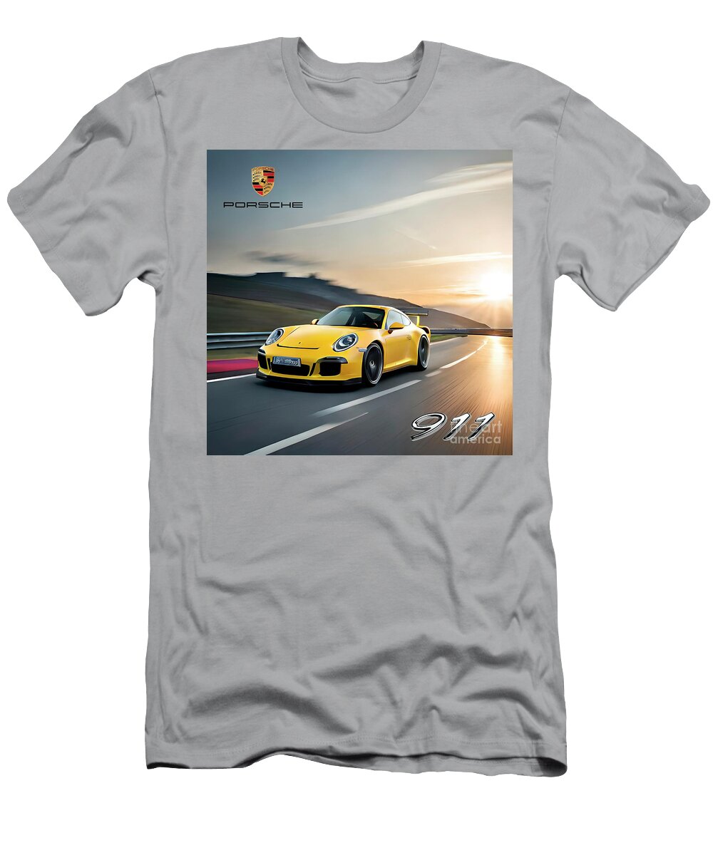 Yellow Highway Gabriel Cusmir T-Shirt