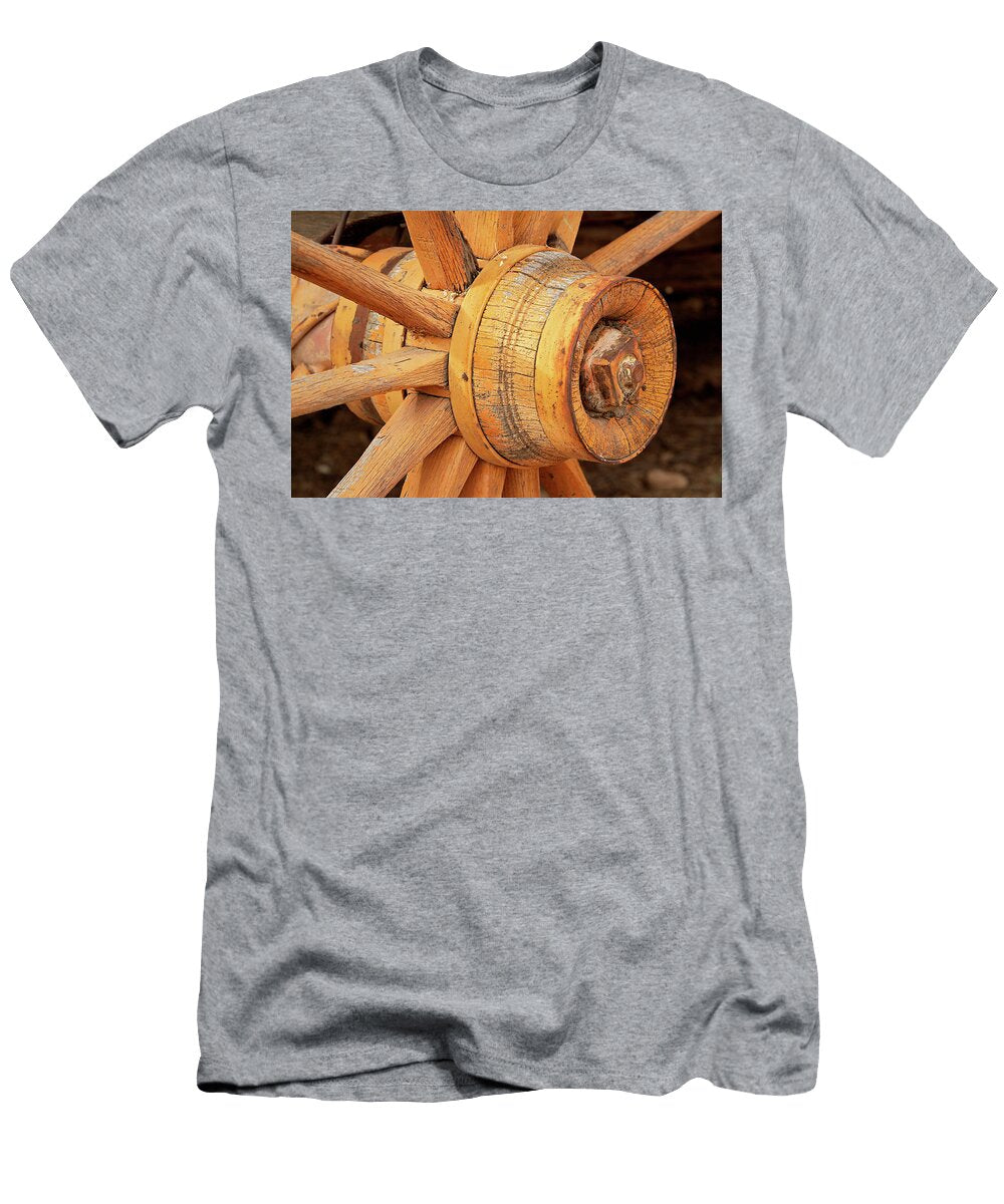 Yellow Hub and Spokes Phyllis Denton T-Shirt