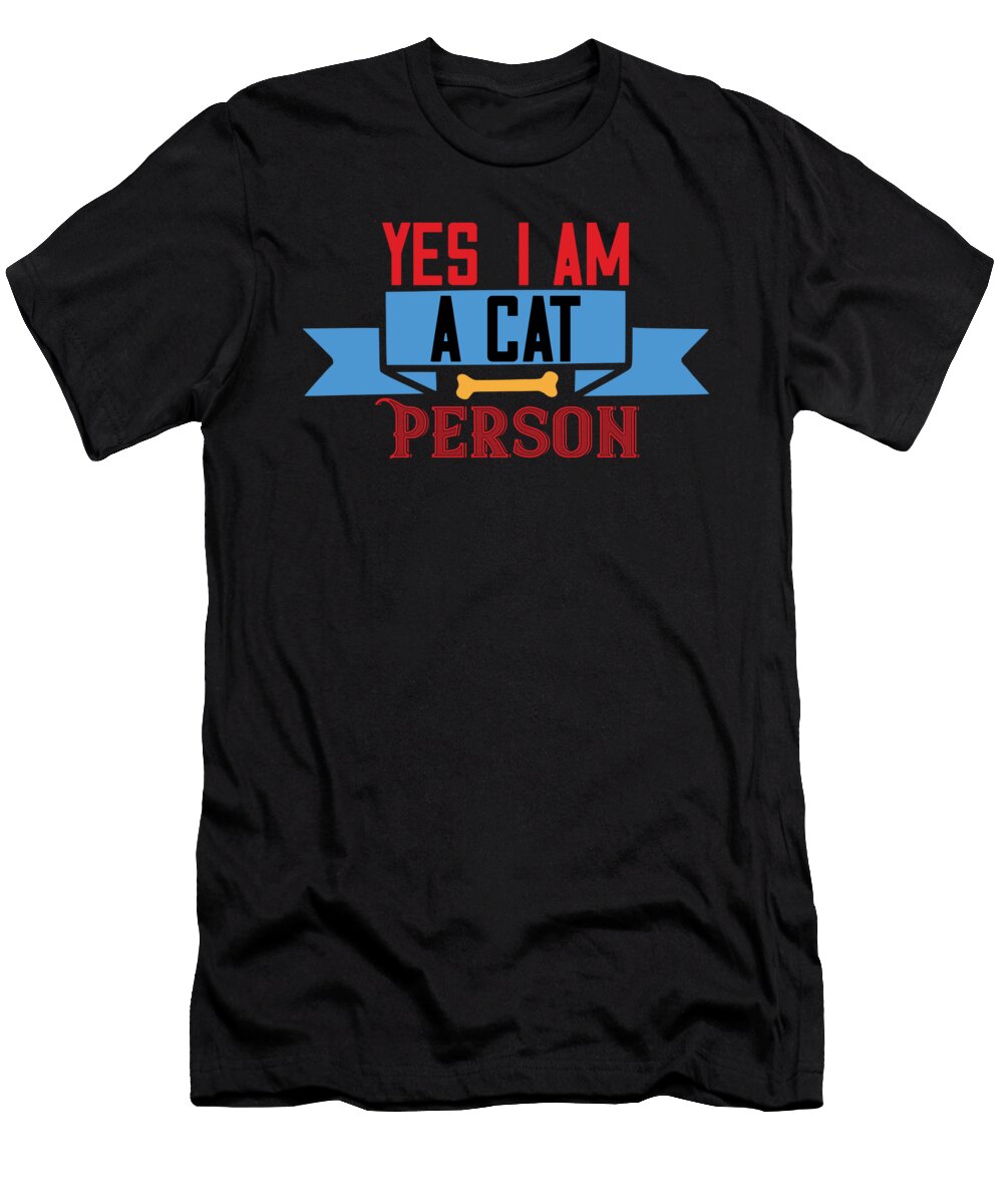 Yes I Am a Cat Person Jacob Zelazny T-Shirt