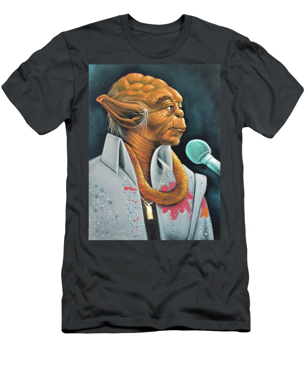 Yoda As Elvis Sa272 Santos T-Shirt