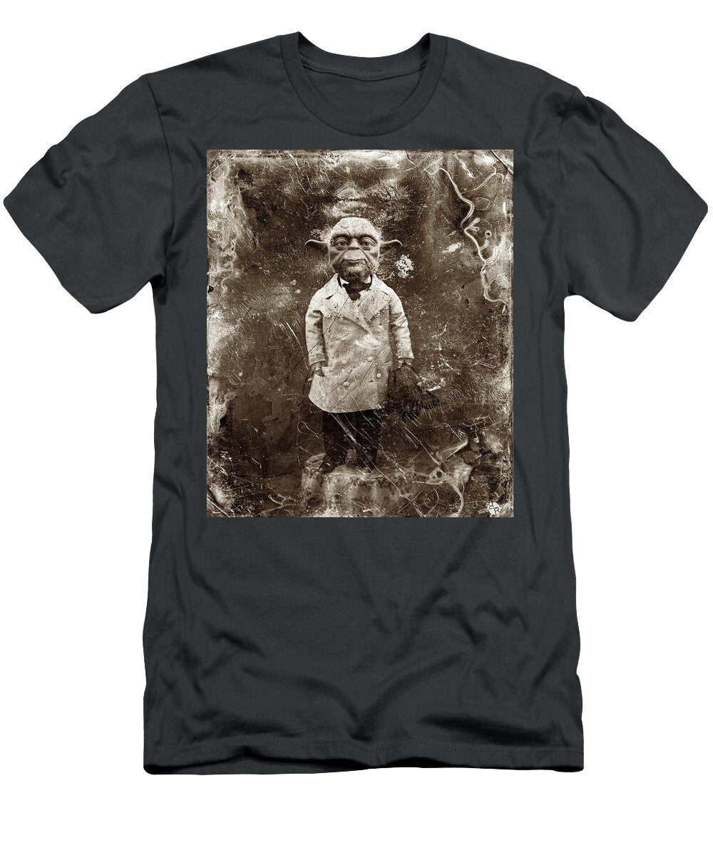 Yoda Star Wars Antique Photo Tony Rubino T-Shirt