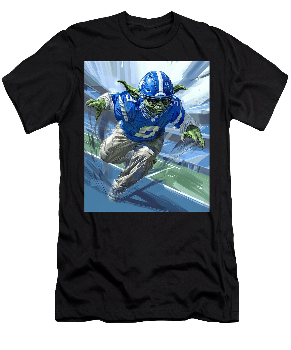 Yoda Vs Los Angeles Dodgers Corellian Clutch Connection Cecils Willis T-Shirt