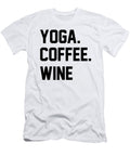 Yoga Coffee Wine Jacob Zelazny T-Shirt