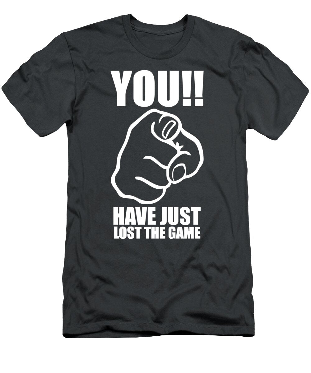 You Have Just Lost the Game Funny Computer Internet Humour Mario Balo T-Shirt