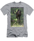 Young and Awkward Moose Walking in a Field Dejavu Designs T-Shirt