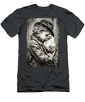 Young Boy Clutching Hope Tina Lecour T-Shirt