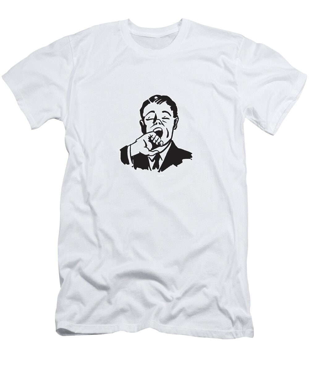Young Boy Yawning Csa Images T-Shirt