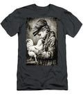 Young Girl Clutching Hope Tina Lecour T-Shirt