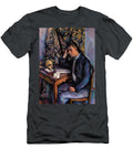 Young Man and Skull By Paul Cezanne French Painter Paul Cezanne T-Shirt