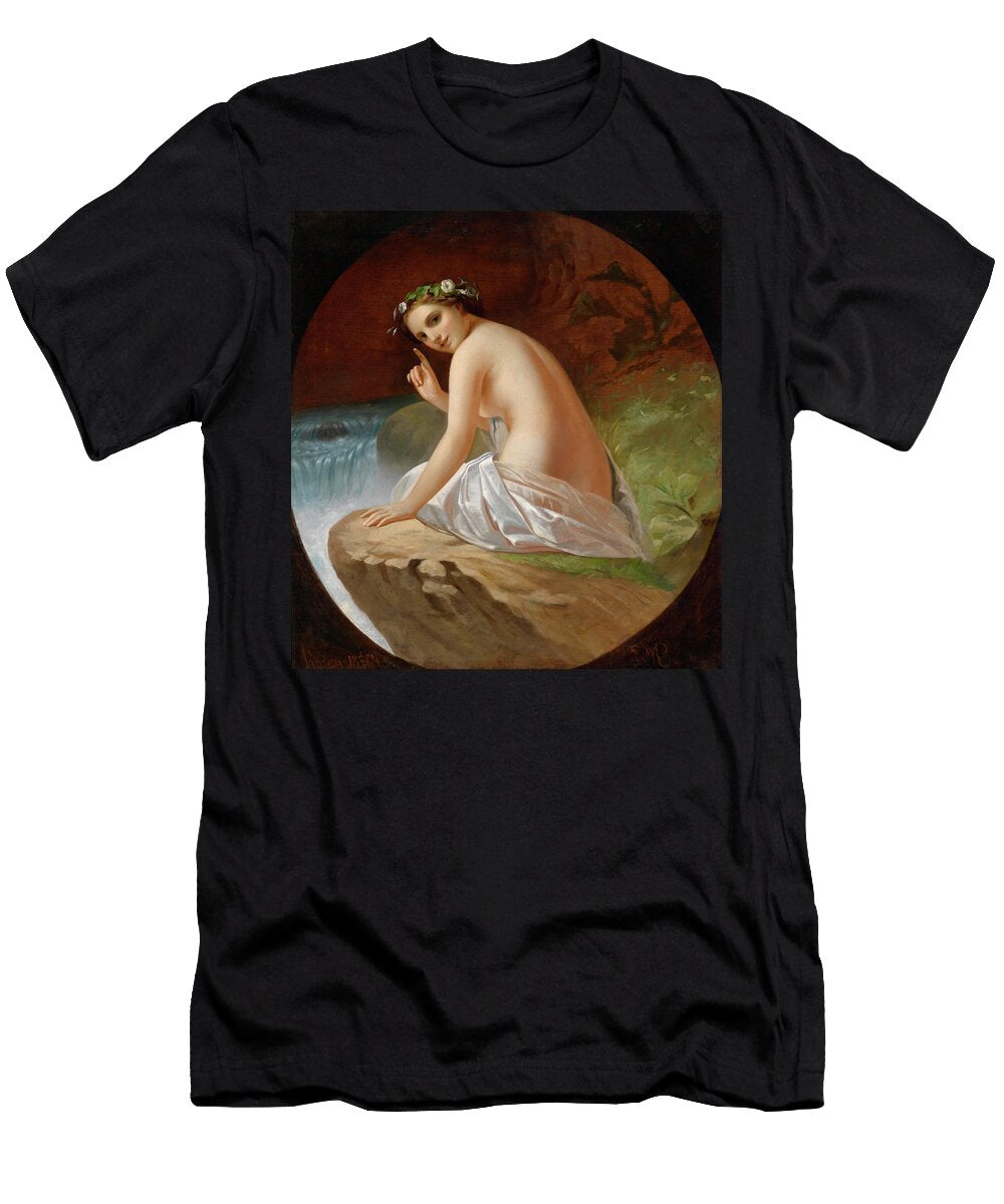 Young Woman Carl Timoleon Von Neff T-Shirt