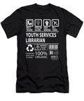 Youth Services Librarian Multitasking Job Title Gift Item Shi Hu Kang T-Shirt