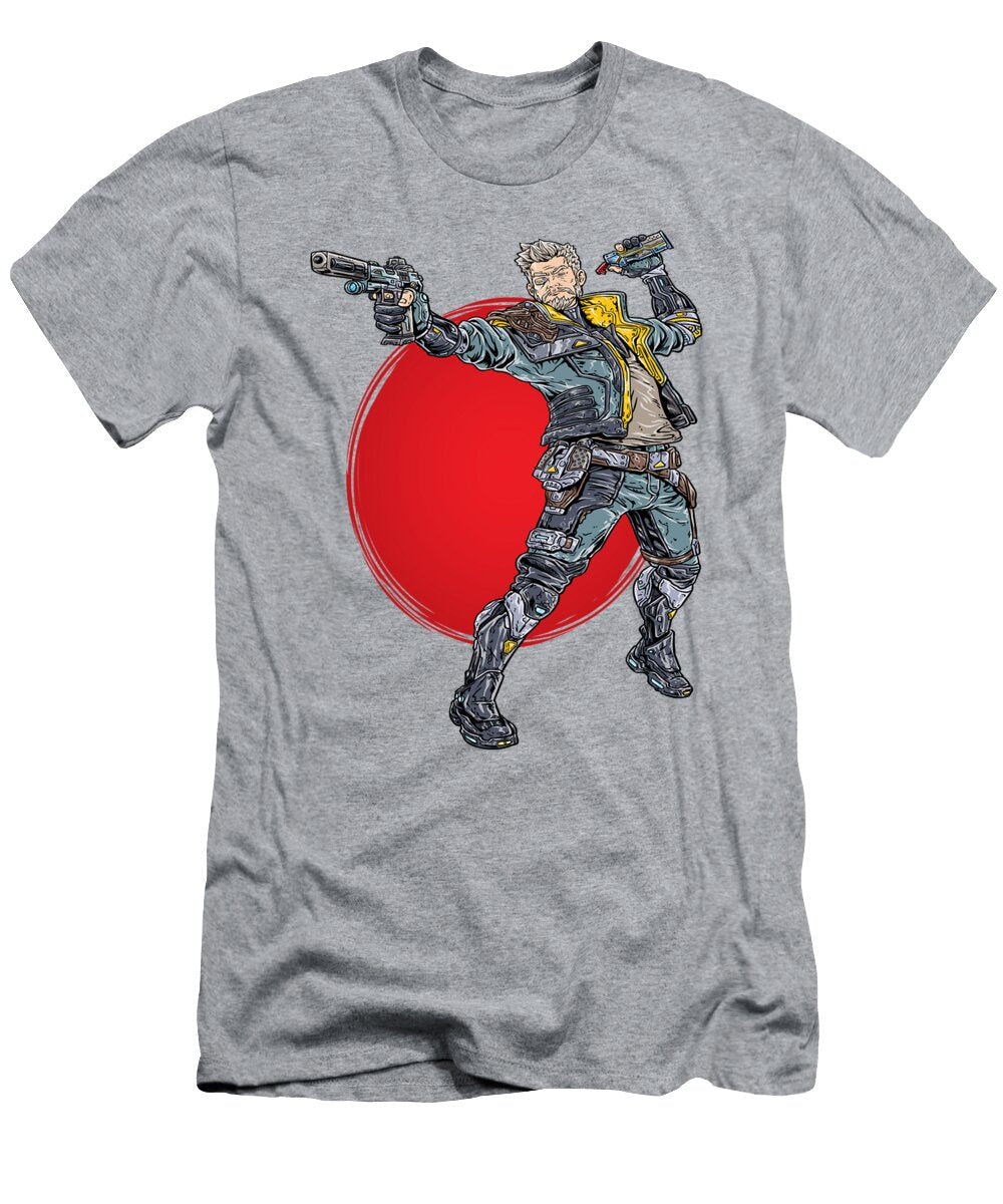 Zane the Operative Borderlands 3 Binh Vinh Bui T-Shirt