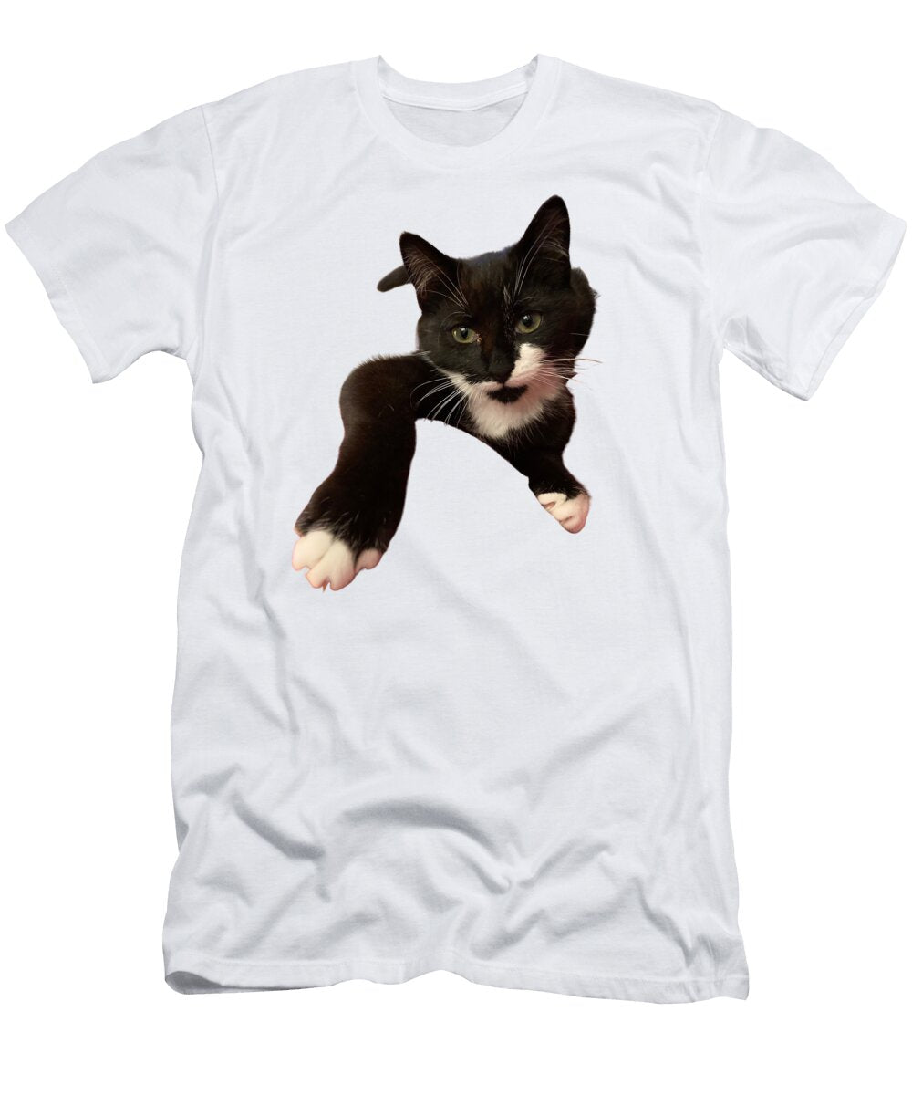 Zelda the Kitten Coming Right At You Hermann Brunner T-Shirt