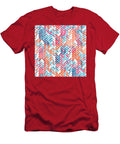 Zigzag Lines Watercolor Pattern Julien T-Shirt