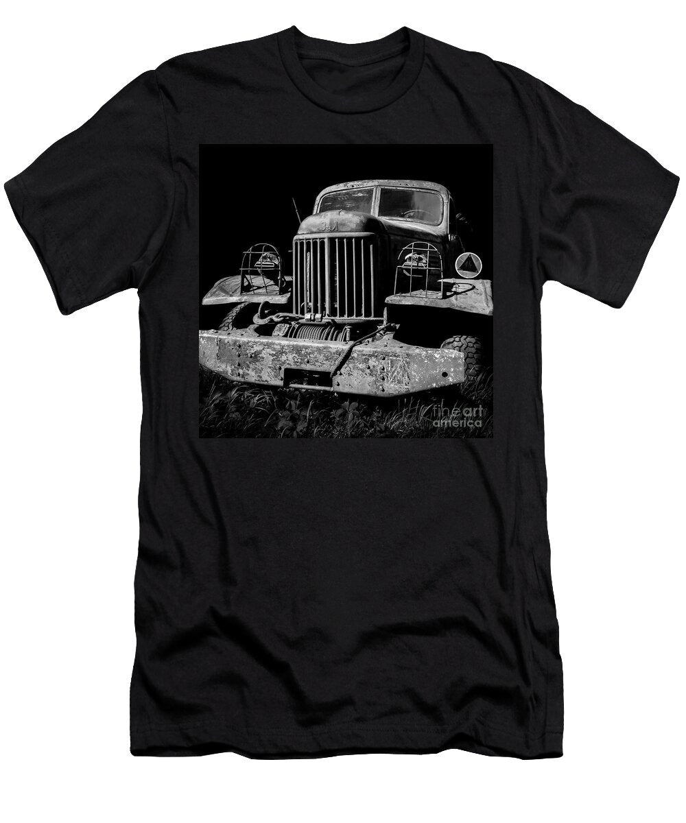 Zil 157 Front View 1 Bw Dt Darecki T-Shirt