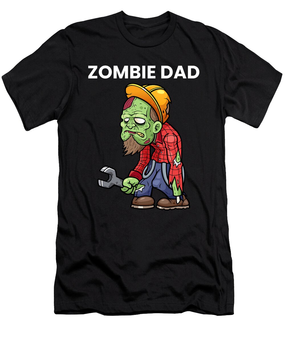 Zombie Dad Low Effort Halloween Costume Sophie Eleanor T-Shirt