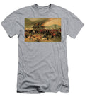 Zulu War Defence of Rorkes Drift Oil on Canvas 1879 Alphonse De Neuville 1835 1885 T-Shirt
